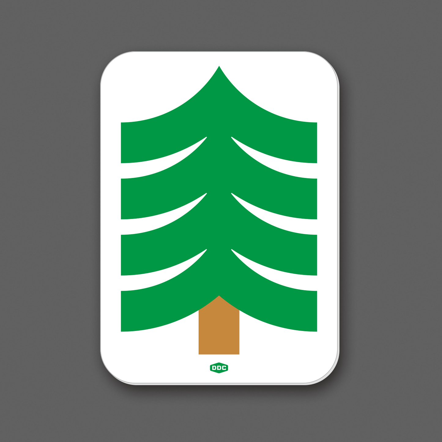 DDC-223 Great Outdoors vinyl decal by Draplin Design Co.