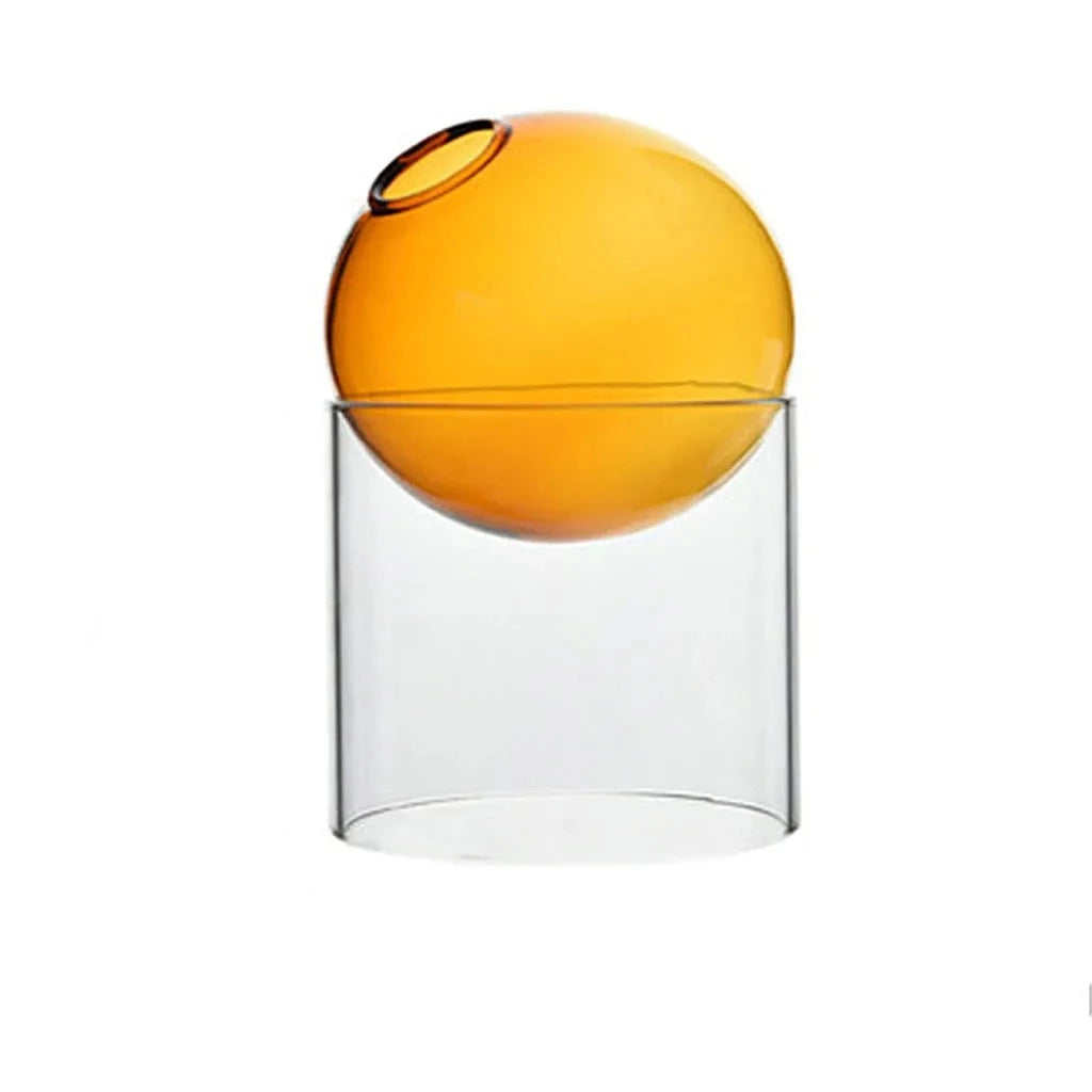 Glass Orb Vase