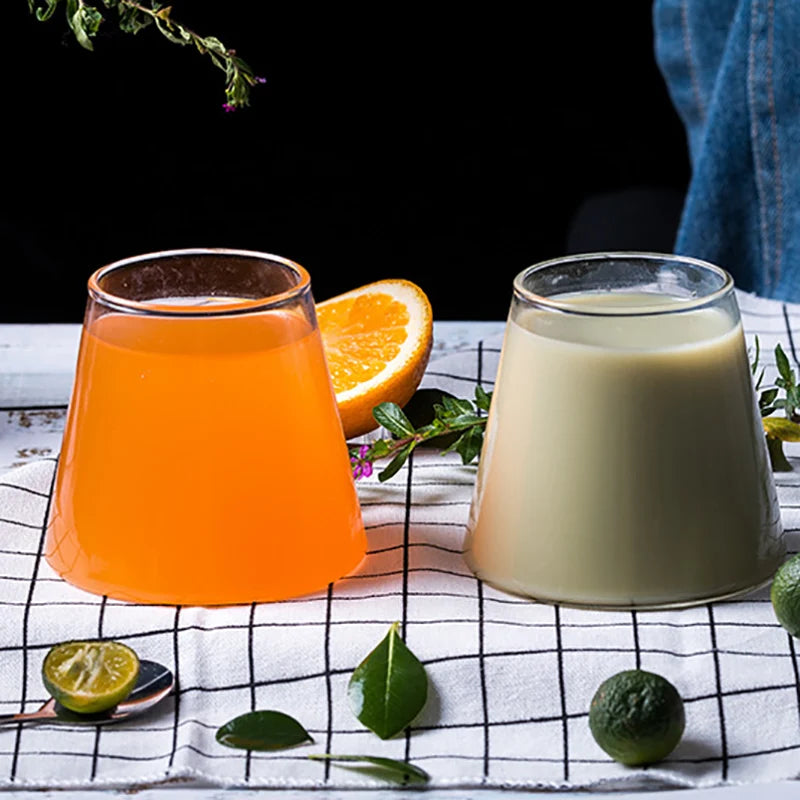 Modern Wedge Shaped Bar Glassware