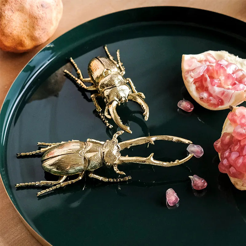 Golden Beetle Decoration