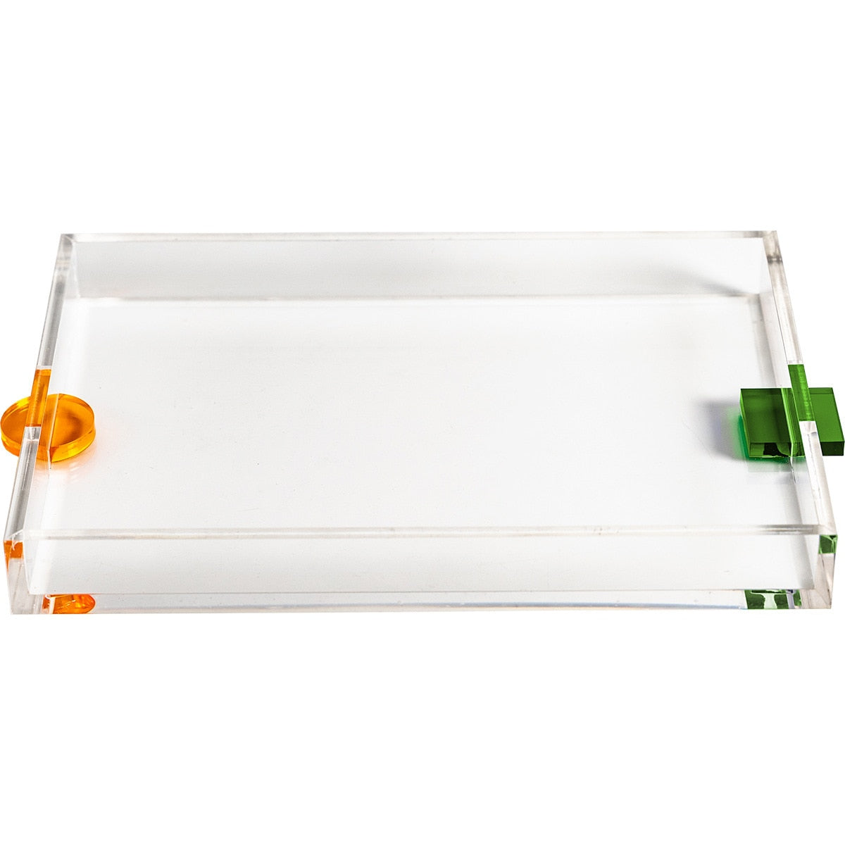 Color Block Acrylic Serving Tray