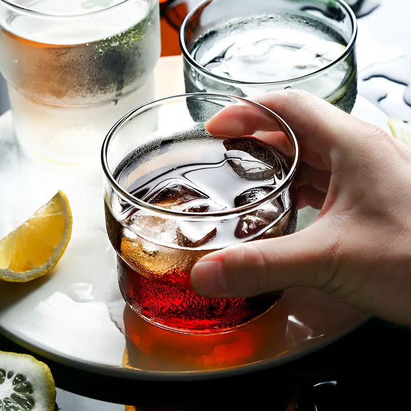 Modern Stackable Glass Tumblers