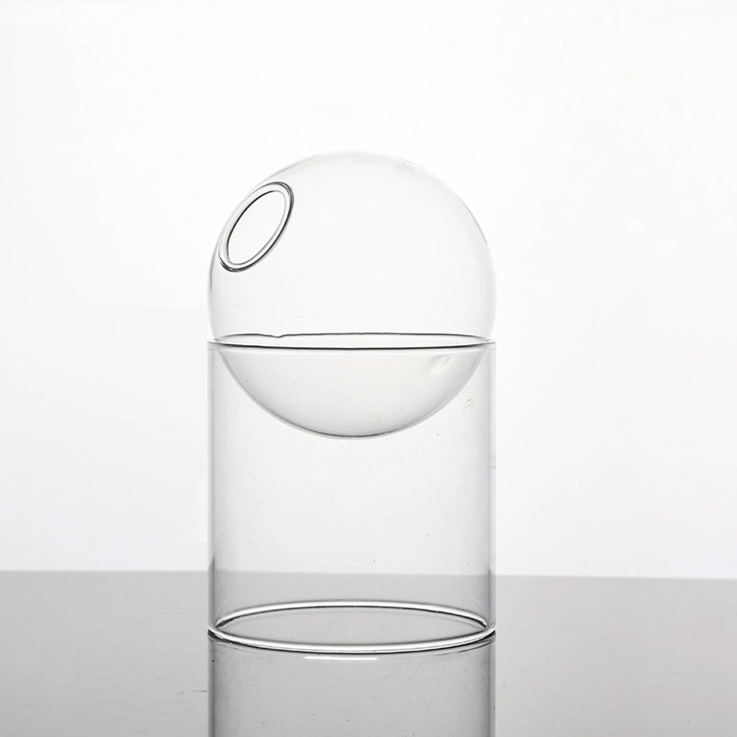 Glass Orb Vase