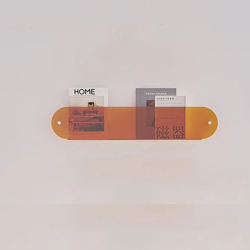Rounded Acrylic Wall Organizer