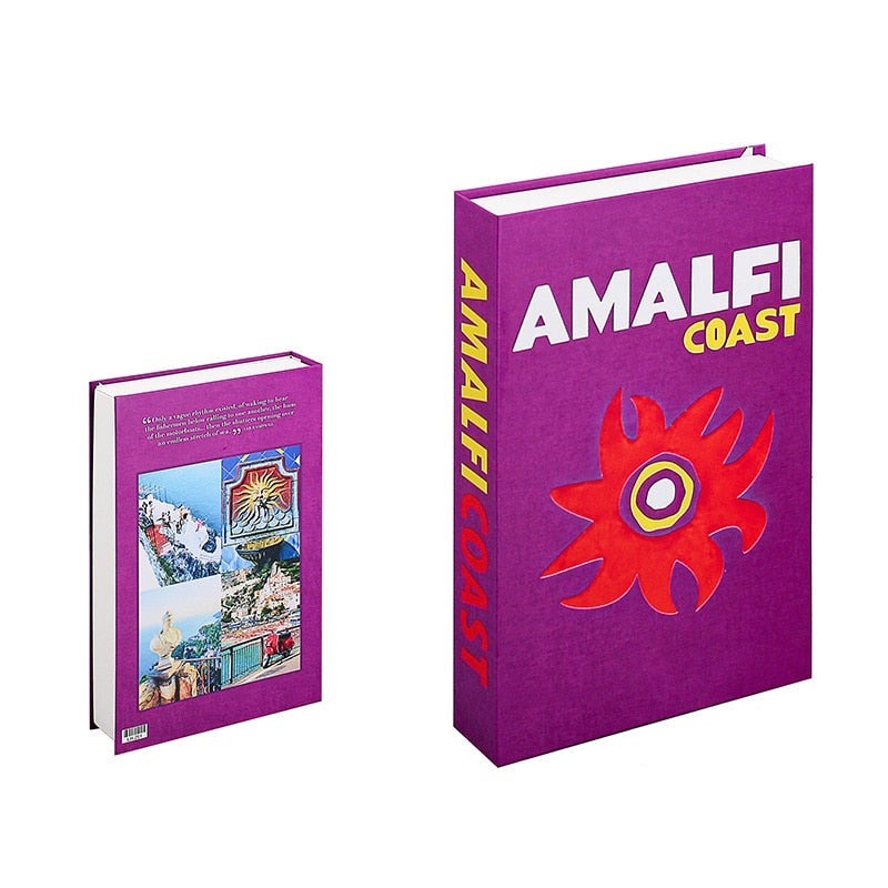 Vibrant Travel Fake Books With Storage