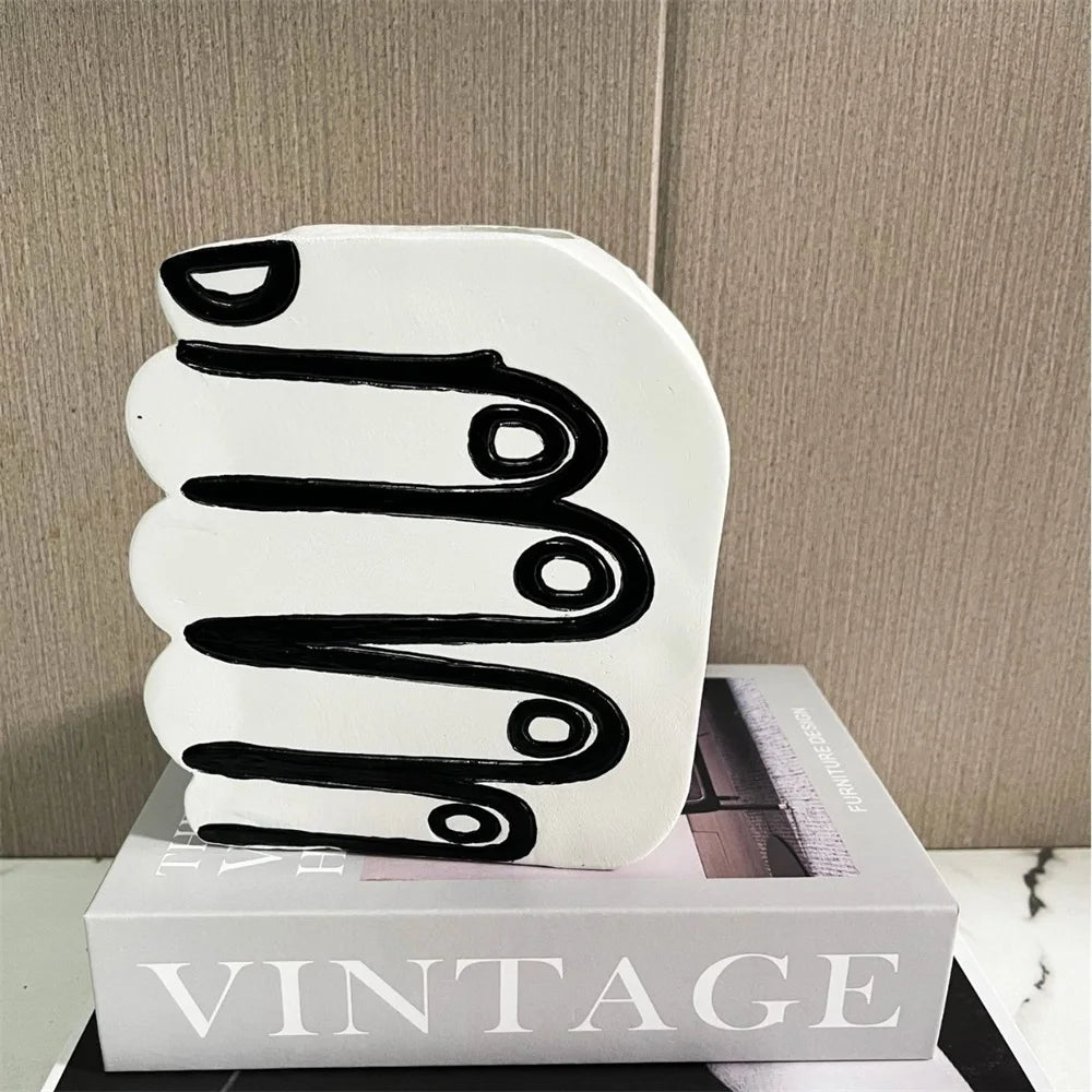 Postmodern Hand Vase