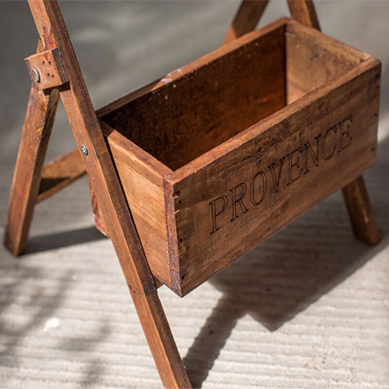 Chalkboard Stand with Integrated Planter