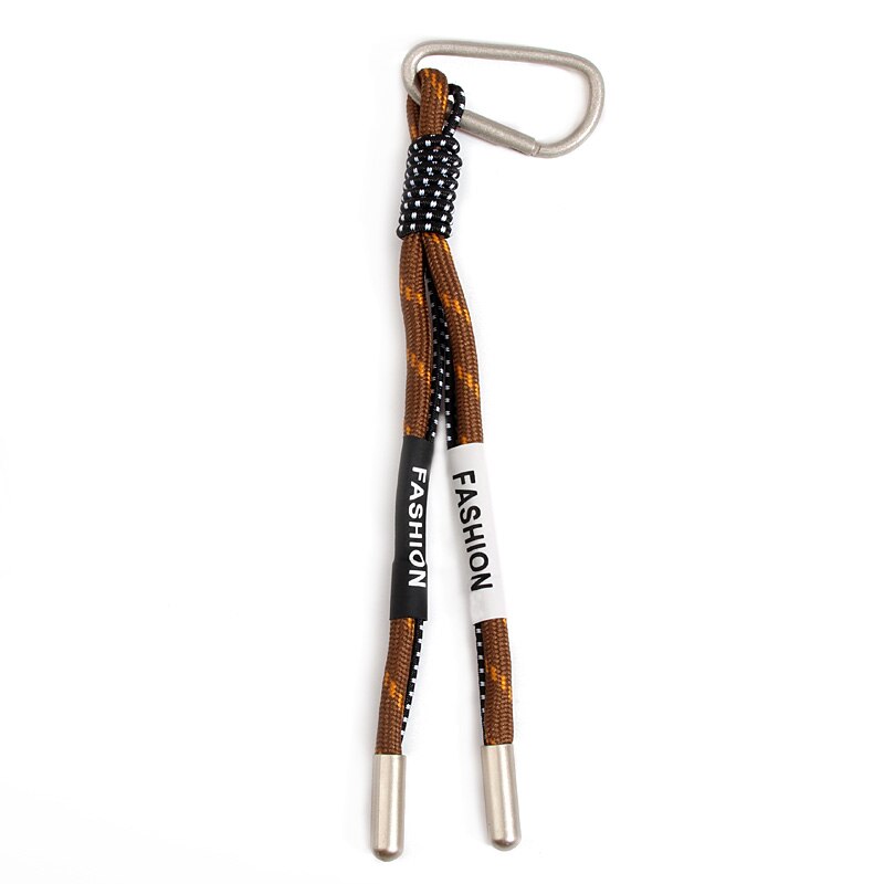 Iridescent Rope Keychain Carabiner