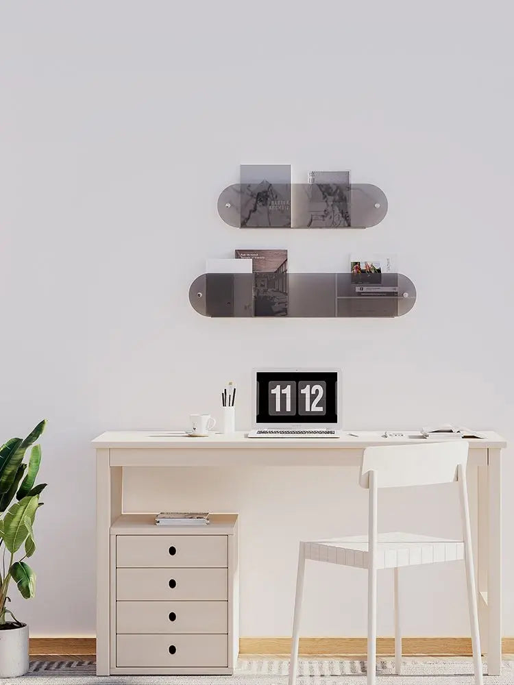 Rounded Acrylic Wall Organizer