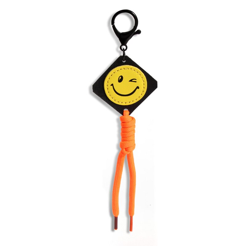 Iridescent Rope Keychain Carabiner