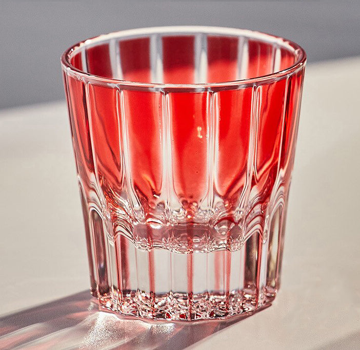 Old-Fashioned Colorful Cocktail Glasses