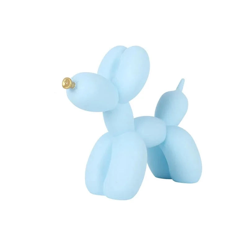 Escultura icónica de perro globo