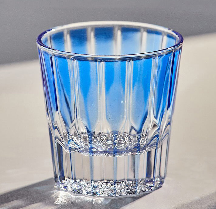 Old-Fashioned Colorful Cocktail Glasses