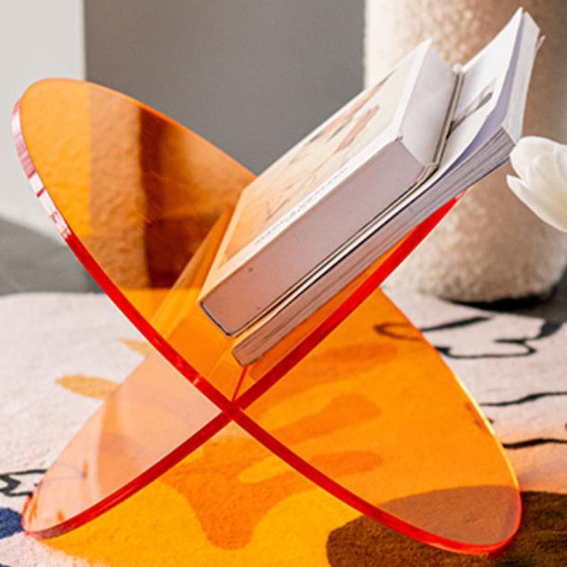 Space Age Acrylic Book Stand
