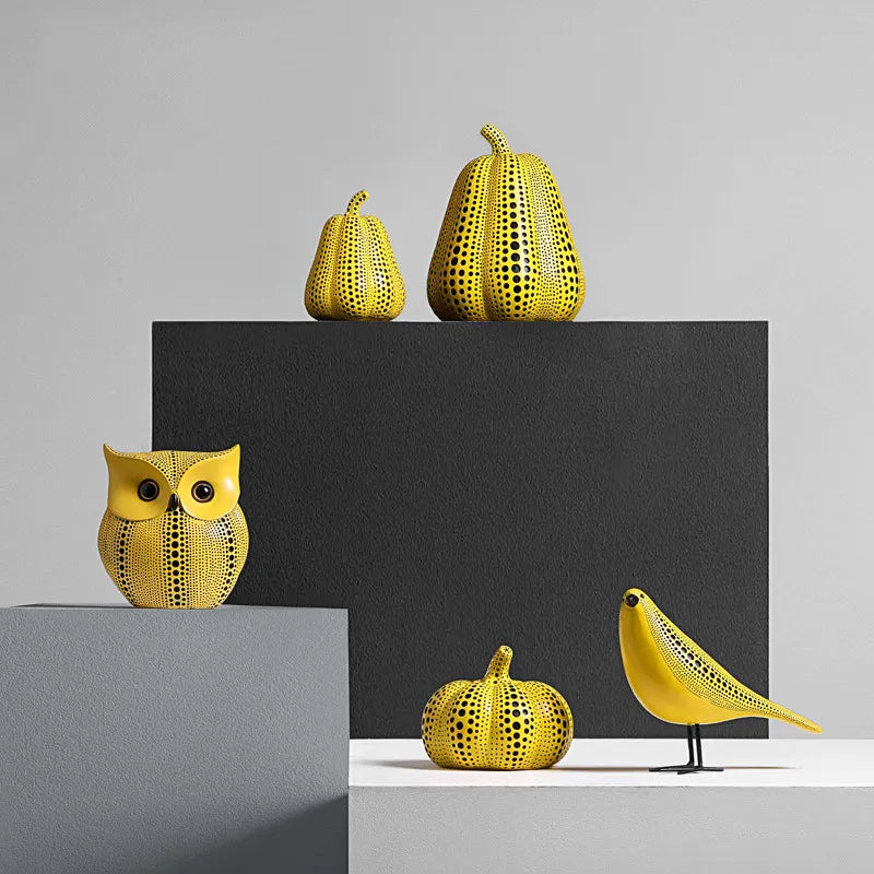 Yayoi Kusama Inspired Figures