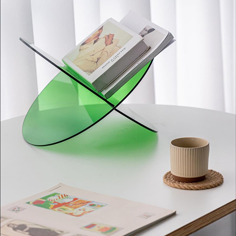 Space Age Acrylic Book Stand