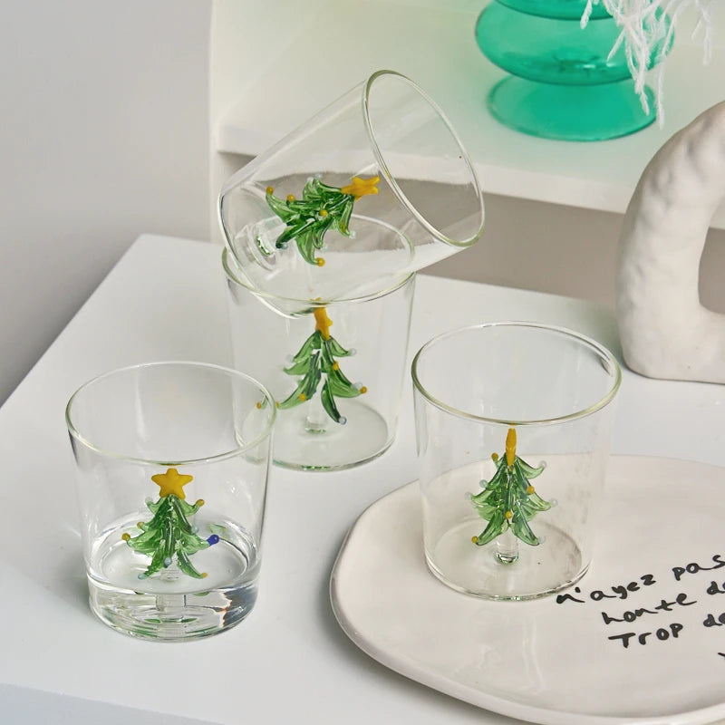 Holiday Tree Glass