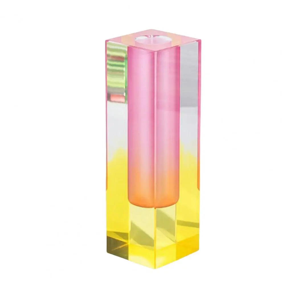 Modern Rainbow Pillar Vases
