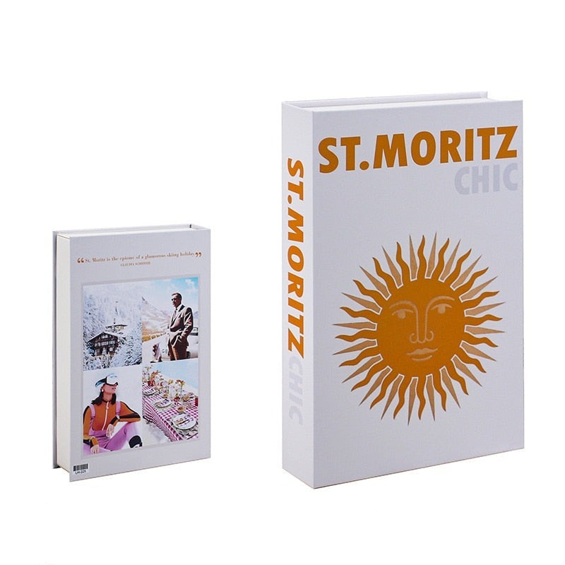 Vibrant Travel Fake Books With Storage