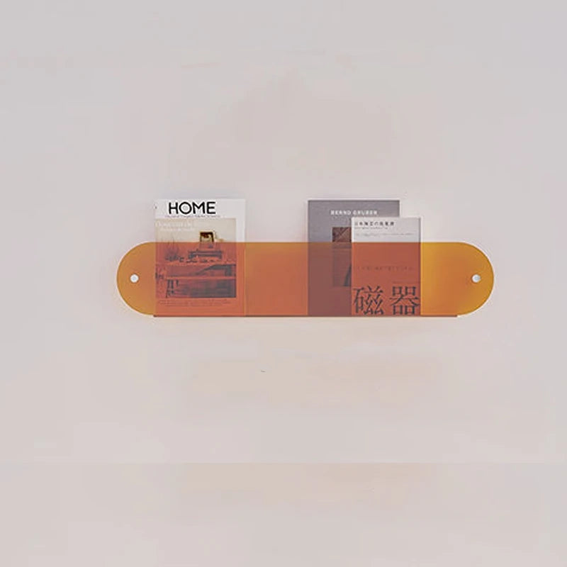 Rounded Acrylic Wall Organizer