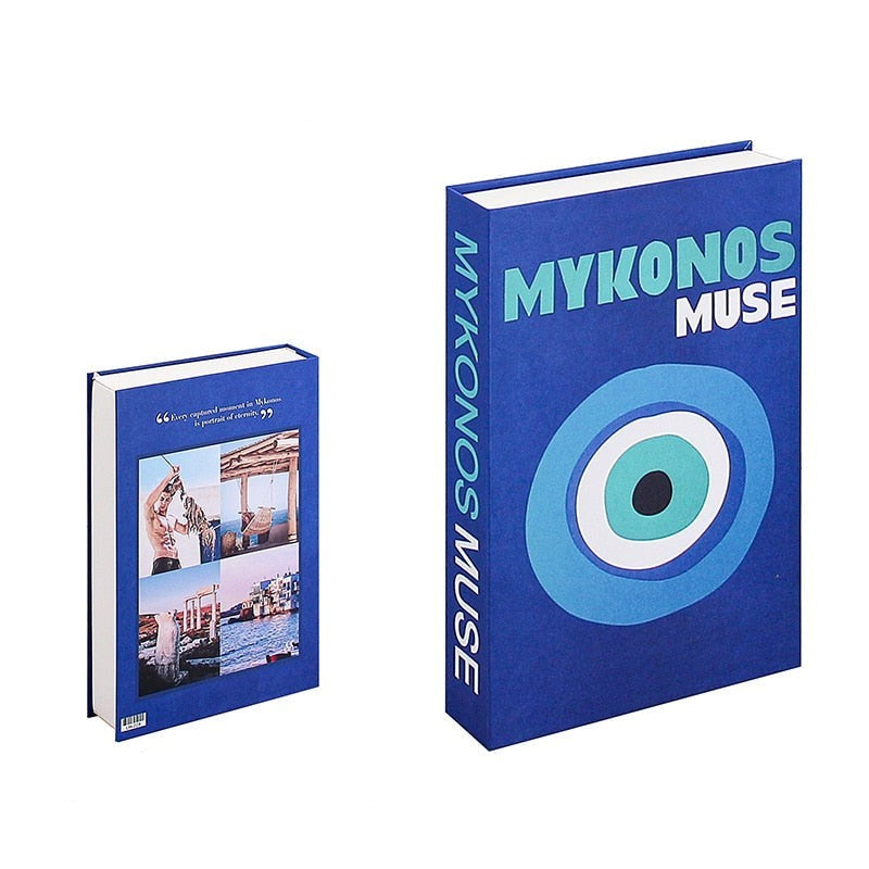 Vibrant Travel Fake Books With Storage