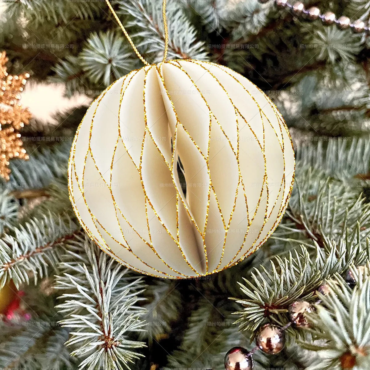 Vintage Style Paper Ornaments