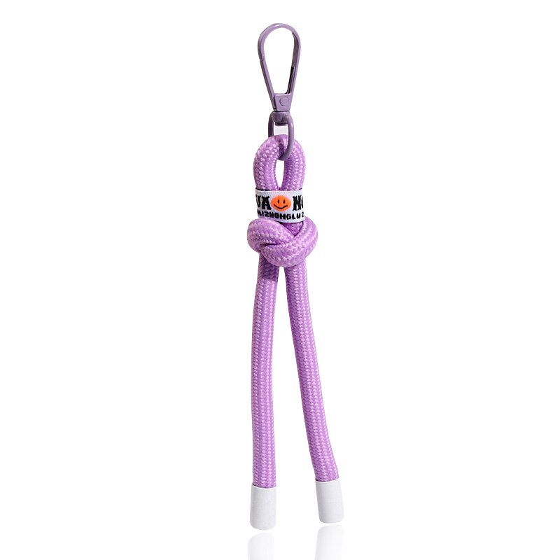 Iridescent Rope Keychain Carabiner