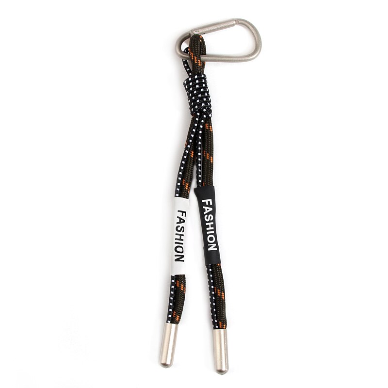 Iridescent Rope Keychain Carabiner