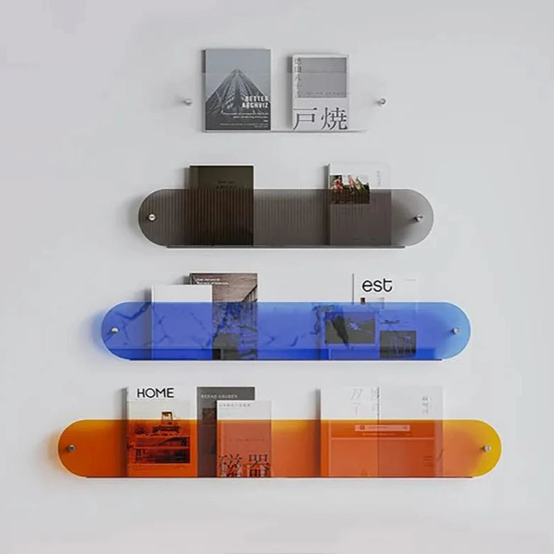 Rounded Acrylic Wall Organizer