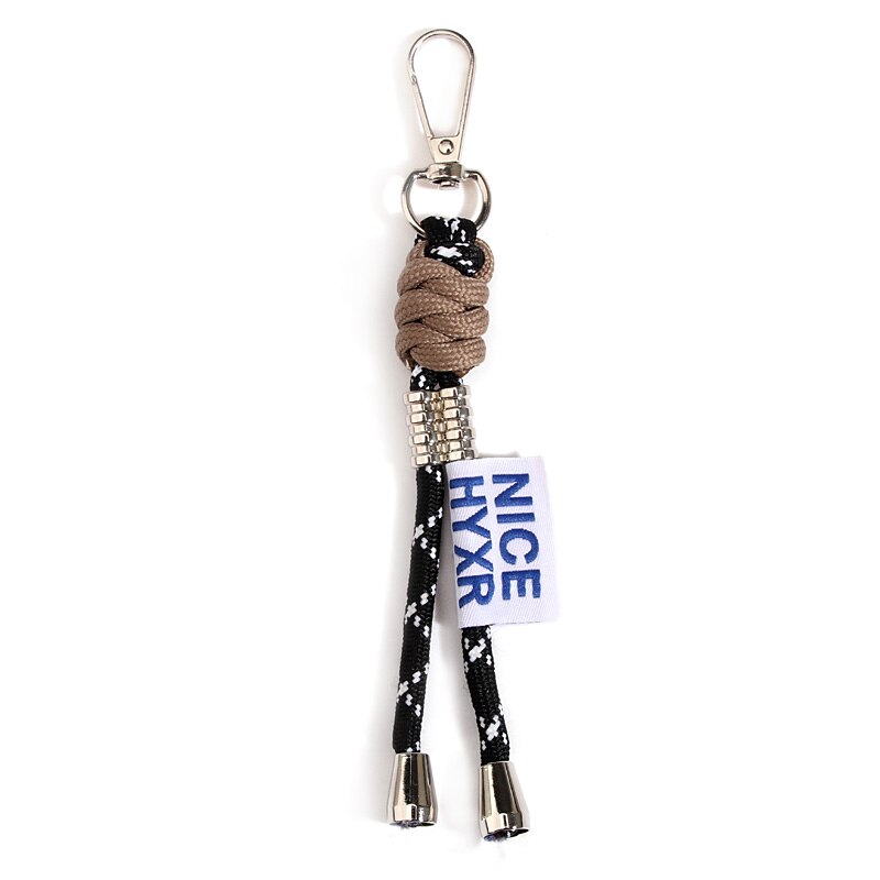 Iridescent Rope Keychain Carabiner