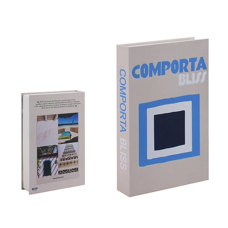 Vibrant Travel Fake Books With Storage