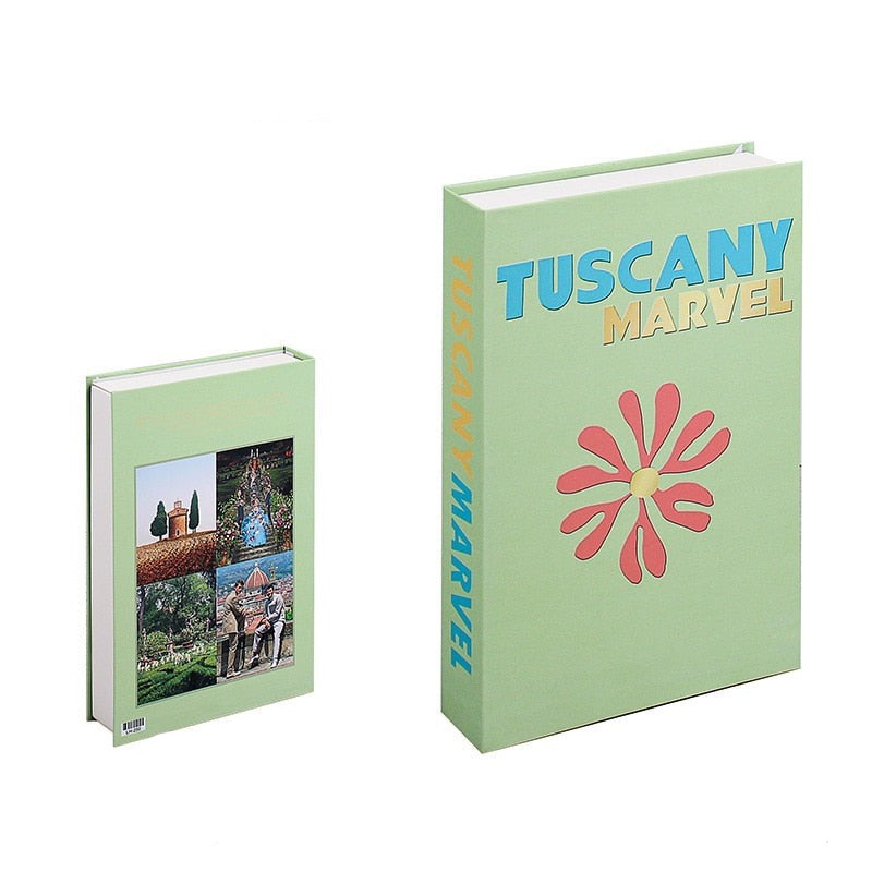 Vibrant Travel Fake Books With Storage
