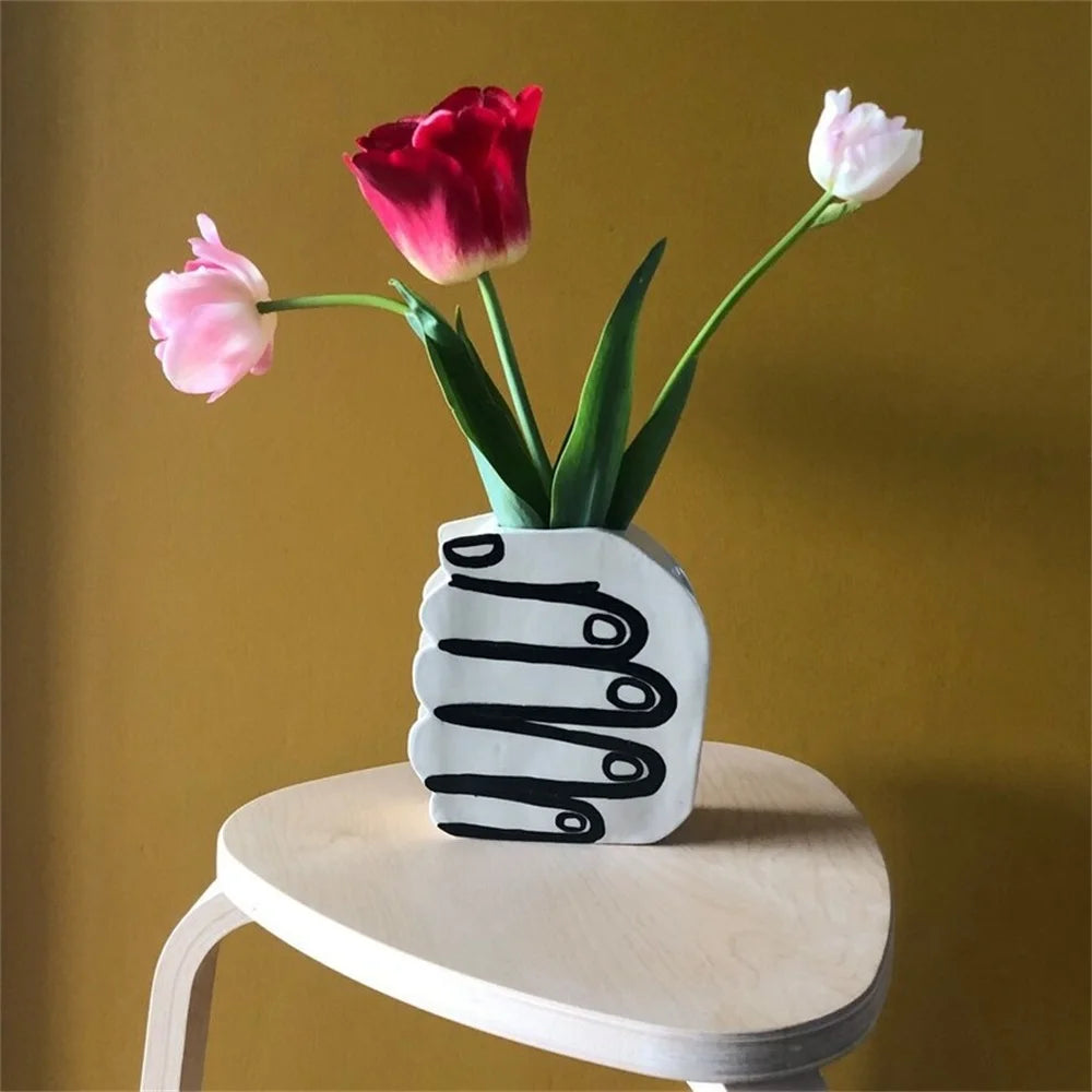 Postmodern Hand Vase