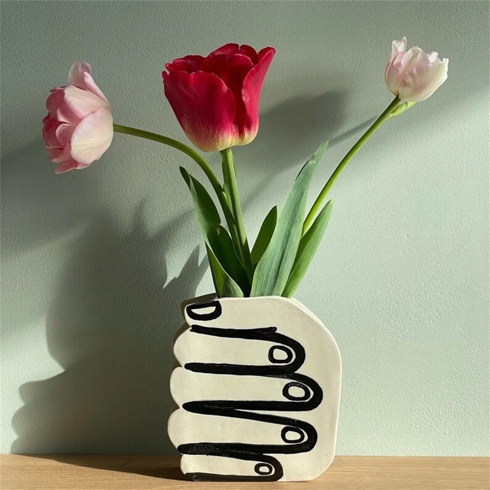 Postmodern Hand Vase