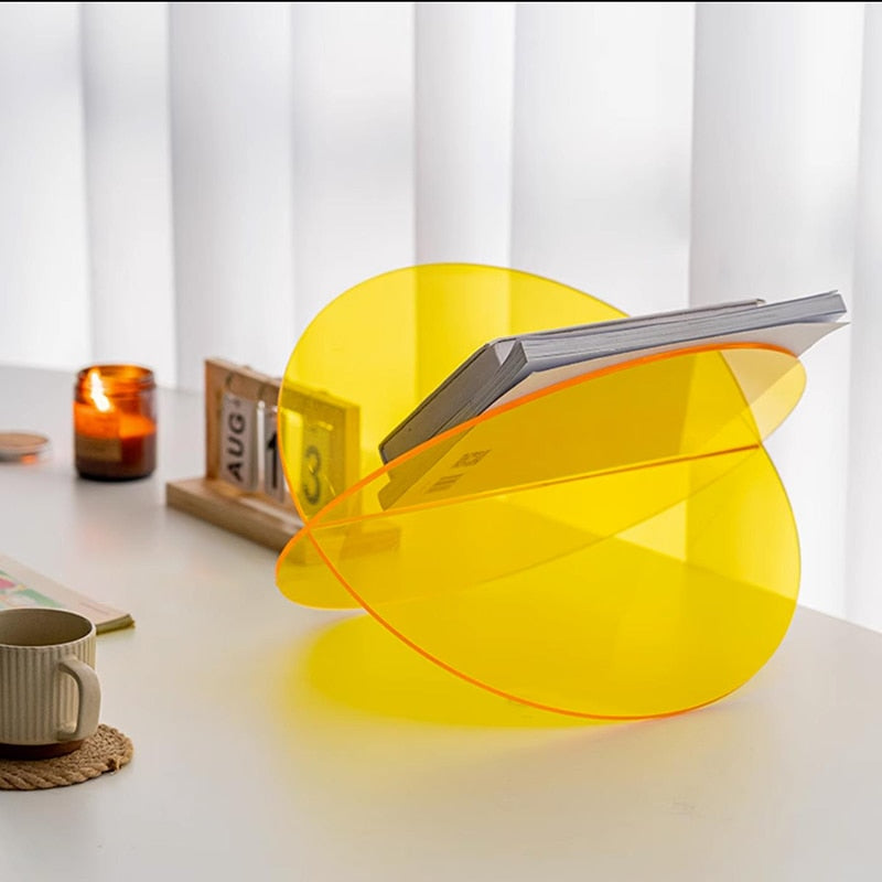 Space Age Acrylic Book Stand