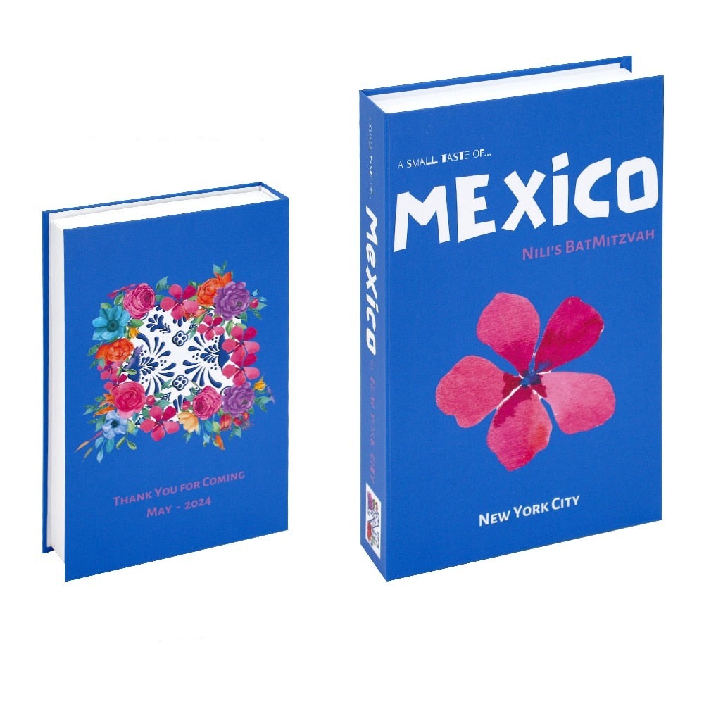 Vibrant Travel Fake Books With Storage