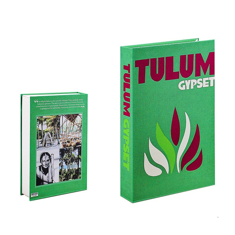 Vibrant Travel Fake Books With Storage