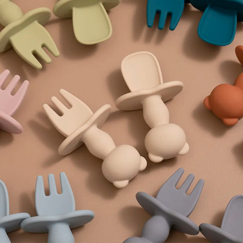 Baby Bear Utensil Set