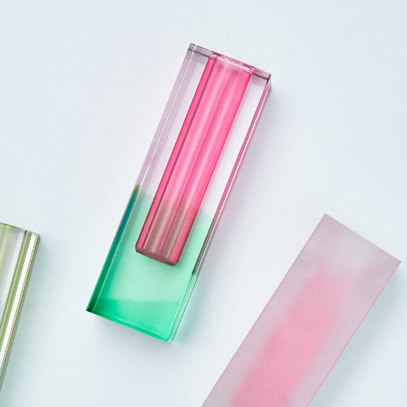 Modern Rainbow Pillar Vases