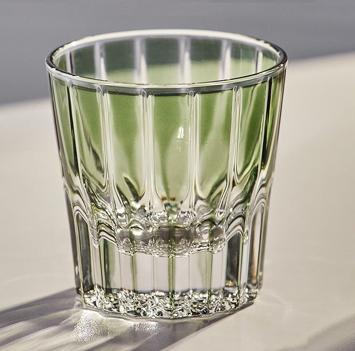 Old-Fashioned Colorful Cocktail Glasses