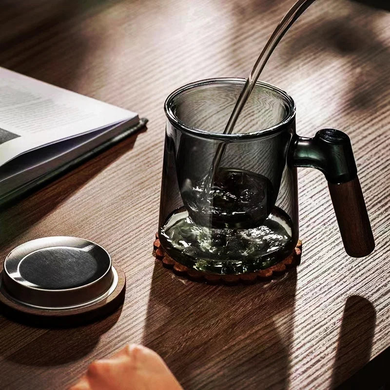 Sleek Glass Teapot