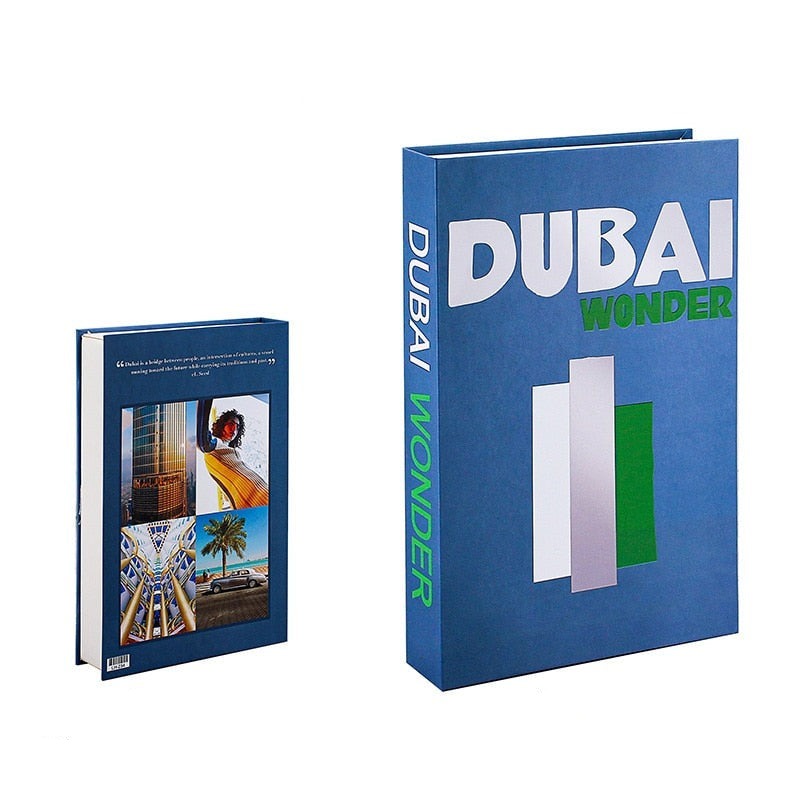 Vibrant Travel Fake Books With Storage