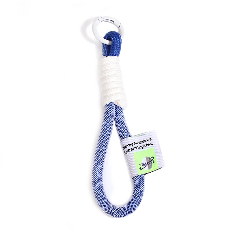 Iridescent Rope Keychain Carabiner