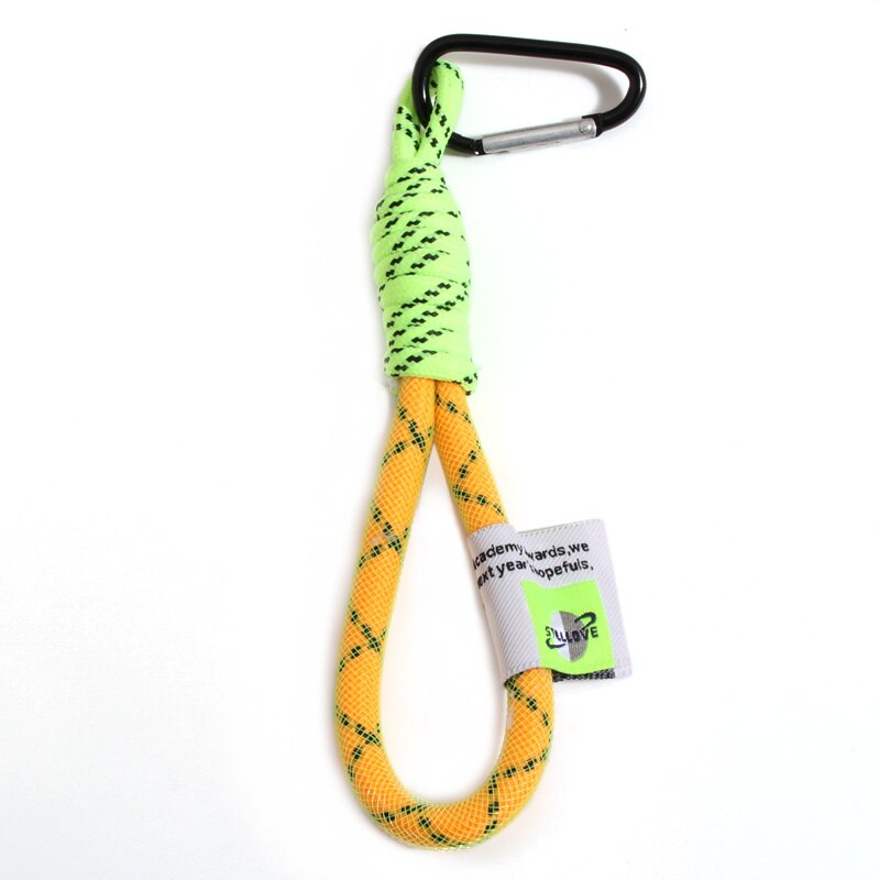 Iridescent Rope Keychain Carabiner