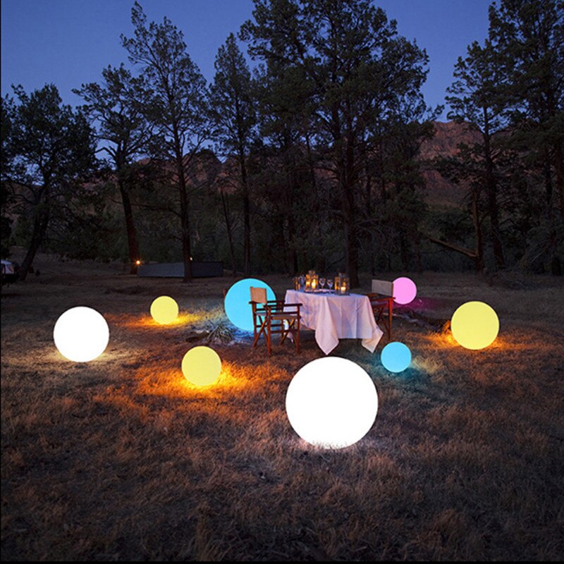 Solar Floating Globe Light