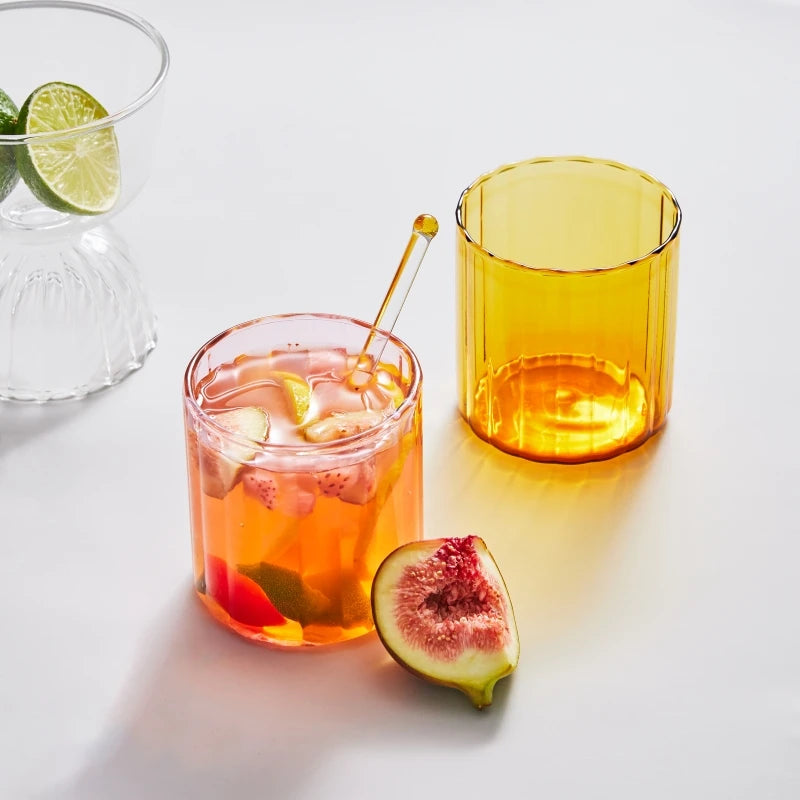 Colorful Glass Tumblers