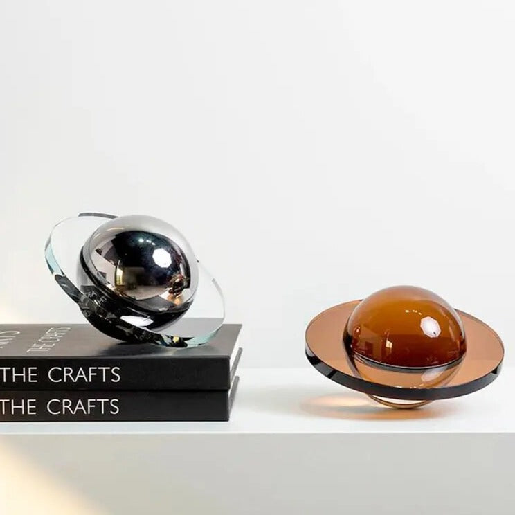 Groovy Crystal Flying Saucers
