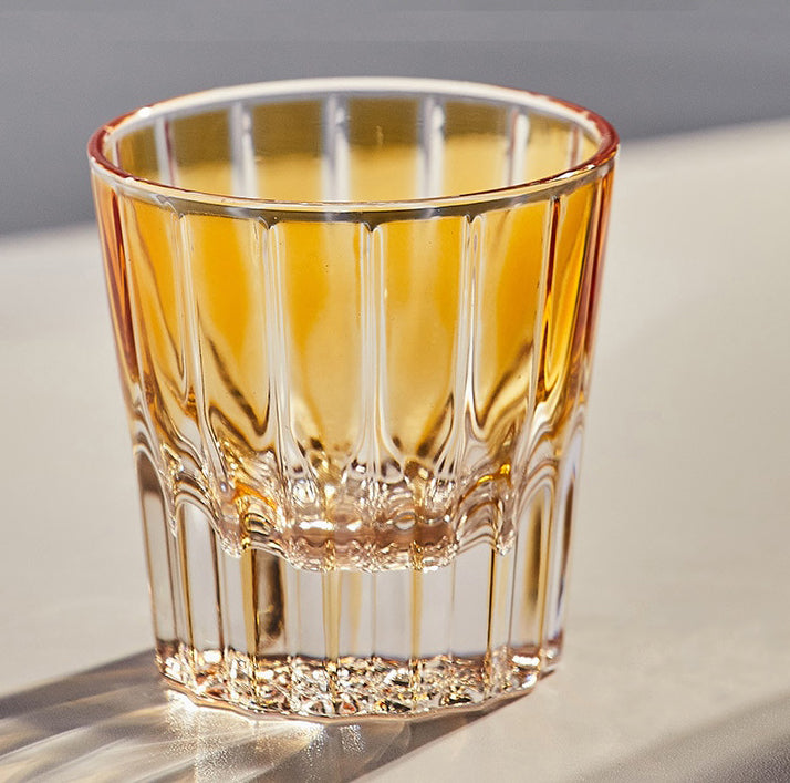 Old-Fashioned Colorful Cocktail Glasses