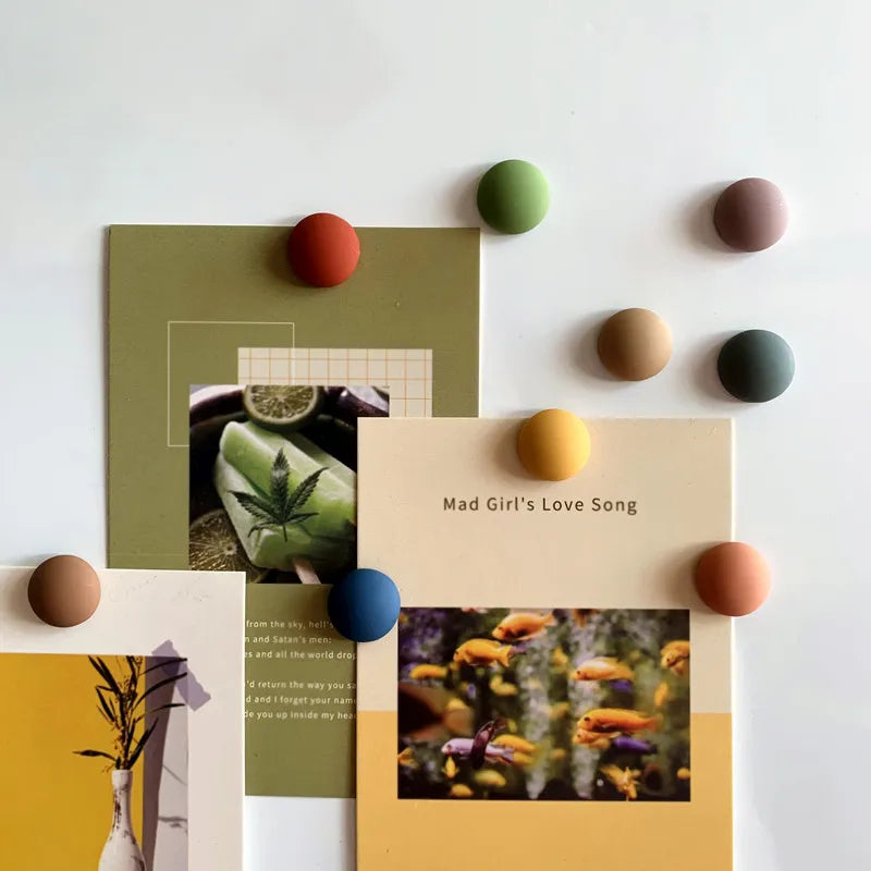 Matte Candy Color Magnets