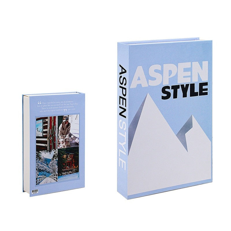 Vibrant Travel Fake Books With Storage